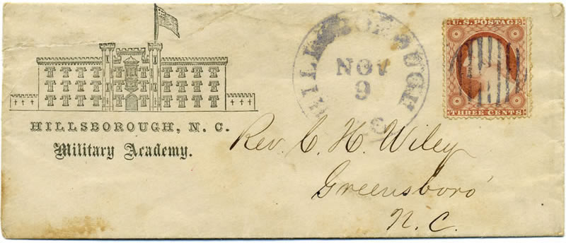 Hillsborough (Orange County) Nov. 9, ca 1859