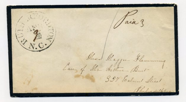 Rutherfordton, NC, April 9, 1855